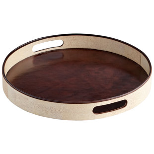 CYAN DESIGN Marriot Leather / Faux Leather Tray