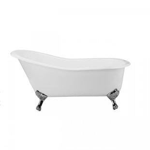CHEVINGTON Charlotte x Freestanding Soaking Cast Iron Bathtub