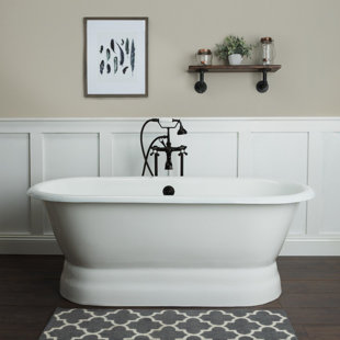 CHEVINGTON Oxford x 31'' Freestanding Soaking Cast Iron Bathtub