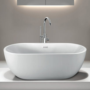 CHEVINGTON Hudson x Freestanding Soaking Acrylic Bathtub