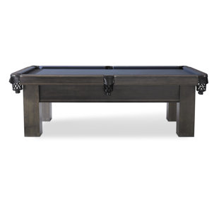 PLANK & HIDE Elias 8' Slate Pool Table with Professional Installation Included