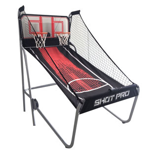 HATHAWAY GAMES Deluxe Shot Pro Electronic Basketball Arcade Game