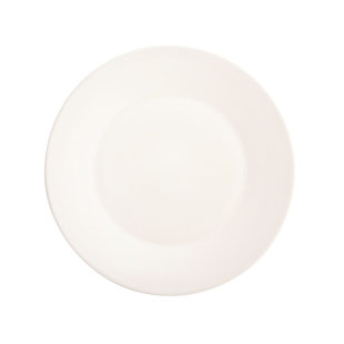 FAIRMONT AND MAIN LTD White Linen 27cm Porcelain China Dinner Plate