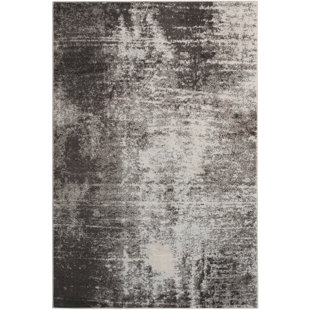 WILLISTON FORGE Bohl Dark Brown Area Rug