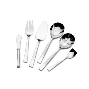 TOWLE SILVERSMITHS Artic 6-Piece Stainless Steel Hostess Set