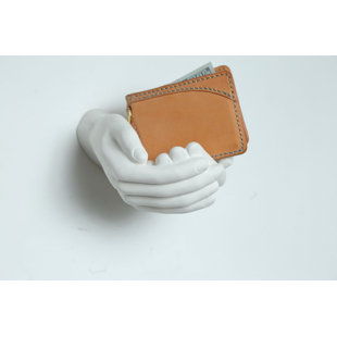 INTERIOR ILLUSIONS White Criss Cross Hands Wall Mount - 7" long