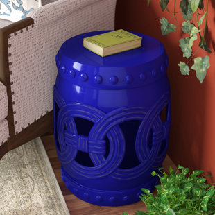 CHARLTON HOME® Kilpatrick Ceramic Accent Stool