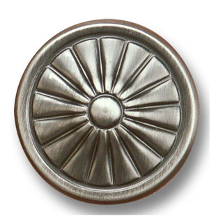 CUSTOM SERVICE HARDWARE 1 1/4" Diameter Round Knob (Set of 10)