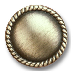 CUSTOM SERVICE HARDWARE 1 3/16" Diameter Round Knob (Set of 10)
