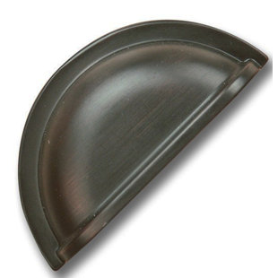 CUSTOM SERVICE HARDWARE 3" Center to Center Cup/Bin Pull (Set of 10)