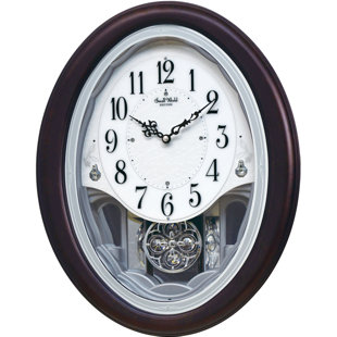RHYTHM U.S.A INC Crystal Delight Wall Clock