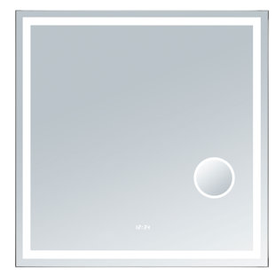 INNOCI-USA Eros Square LED Metal Wall Mirror