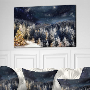 EBERN DESIGNS " Night Forest Christmas Tree "