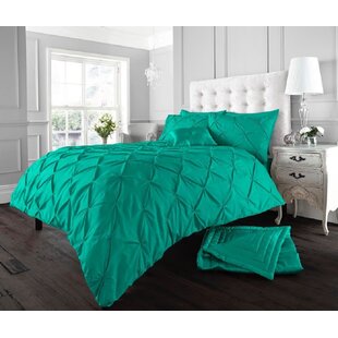 ROSDORF PARK Barney Solid Colour Duvet Cover Set with Pillowcases