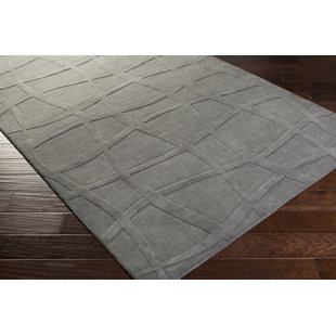 CANDICE OLSON RUGS Sculpture Handmade Wool Gray Area Rug