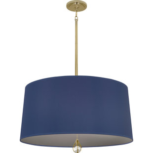 ROBERT ABBEY Custis 3 - Light Drum Chandelier