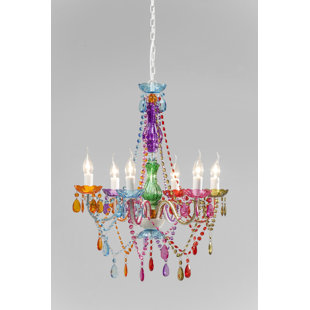 KARE DESIGN Pendant Lamp Starlight Clear 6-branched