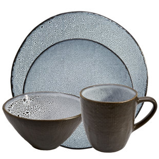 FAIRMONT AND MAIN LTD Lava 16 Piece Dinnerware Set, Service for 4