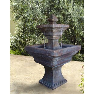 FLORENCE & NEW ITALIAN ART COMPANY Barcelona Hand Crafted Weather Resistant Floor Fountain