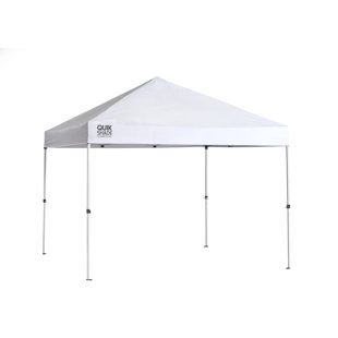 QUIKSHADE Commercial 10 Ft. W x 10 Ft. D Steel Pop-Up Canopy