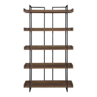 ALLMODERN Berrien Solid Wood Etagere Bookcase