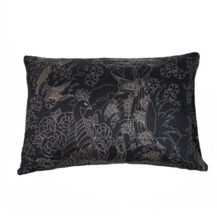 SIN IN LINEN Geisha Moon Sateen Pillowcase (Set of 2)