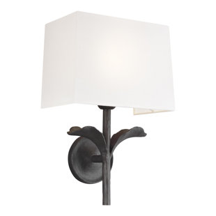 ED ELLEN DEGENERES Georgia Steel Armed Sconce