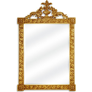 FRIEDMAN BROTHERS The Pointe Brion Wood Flat Wall Mirror