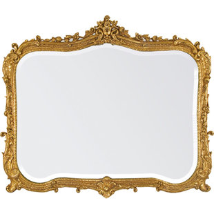 FRIEDMAN BROTHERS The Beaupre Wood Flat Wall Mirror