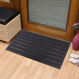 ATTRACTION DESIGN HOME Non-Slip 30 in. x 18 in. Outdoor Door Mat