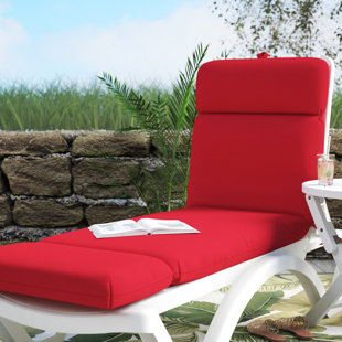 DOVECOVE Outdoor Chaise Lounge Cushion