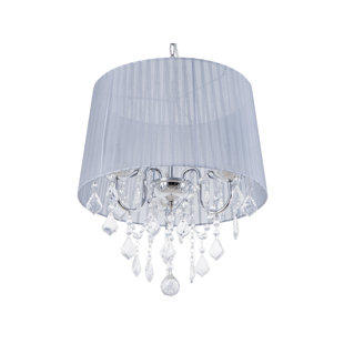 ROSDORF PARK Darian 3-Light Drum Chandelier