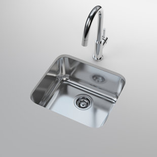 CANTRIO KONCEPTS Cantrio Premium Stainless Steel Single Kitchen Sink with 20" x 18" x 8" Dimensions