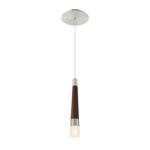 MODERN FORMS Padron 1 - Light Dark Walnut LED Single Pendant