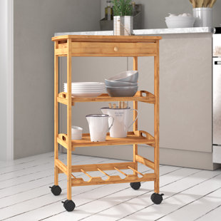 BRAMBLY COTTAGE Anderton Wood Kitchen Trolley