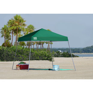 QUIKSHADE Expedition 10 Ft. W x 10 Ft. D Metal Pop-Up Canopy