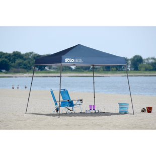 QUIKSHADE Solo Steel 10 Ft. W x 10 Ft. D Steel Pop-Up Canopy