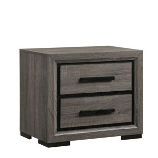IVY BRONX Calion Solid + Manufactured Wood Nightstand