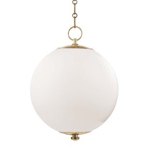 HUDSON VALLEY LIGHTING Sphere No.1 Pendant by Mark D. Sikes