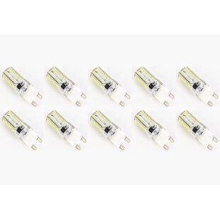 CWI LIGHTING Equivalent G9/Bi-pin Dimmable LED Bulb (Set of 10)