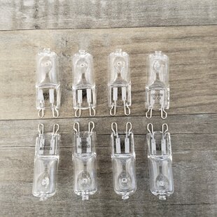 FINESSE DÉCOR 40 Watt G9 G9/Bi-pin Dimmable 2700K Halogen Bulb (Set of 16)