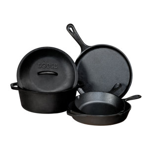 LODGE 5 Piece Cookware Set