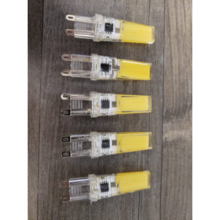 FINESSE DÉCOR Equivalent G9 G9/Bi-pin 4000K LED Bulb (Set of 5)