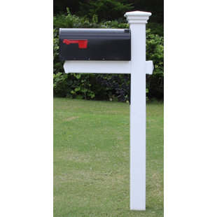 4EVER PRODUCTS Carter Mailbox with Post Included