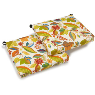 BLAZING NEEDLES Outdoor Cushion (Set of 2)