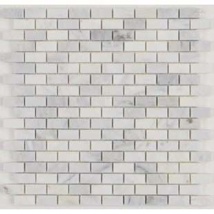 ITONA TILE 12" x 12" Natural Stone Brick Joint Mosaic Wall Tile