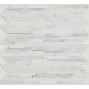 ITONA TILE Random Sized Natural Stone Linear Mosaic Wall Tile