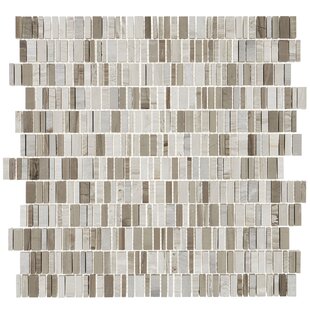 ITONA TILE 12" x 12" Natural Stone Brick Joint Mosaic Wall & Floor Tile