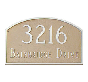 MONTAGUE METAL PRODUCTS INC. Prestige Arch Wall Plaque