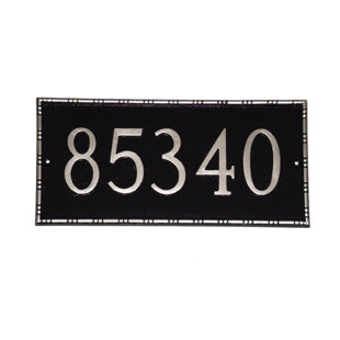 MONTAGUE METAL PRODUCTS INC. Lincoln Rectangle Wall Plaque